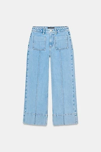 JEAN Z1975 LARGE COURT TAILLE HAUTE