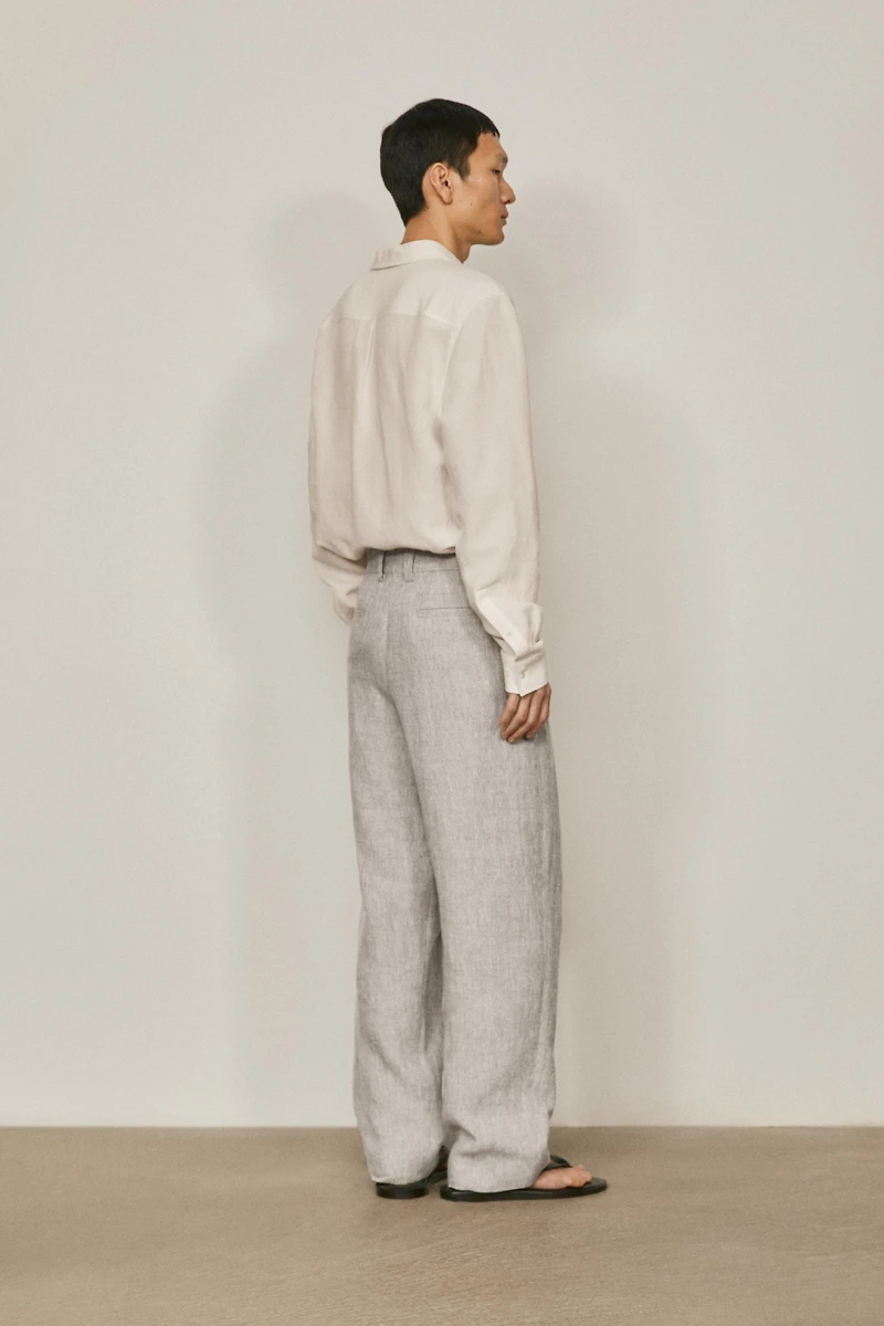 Total look linen trousers - LIMITED EDITION