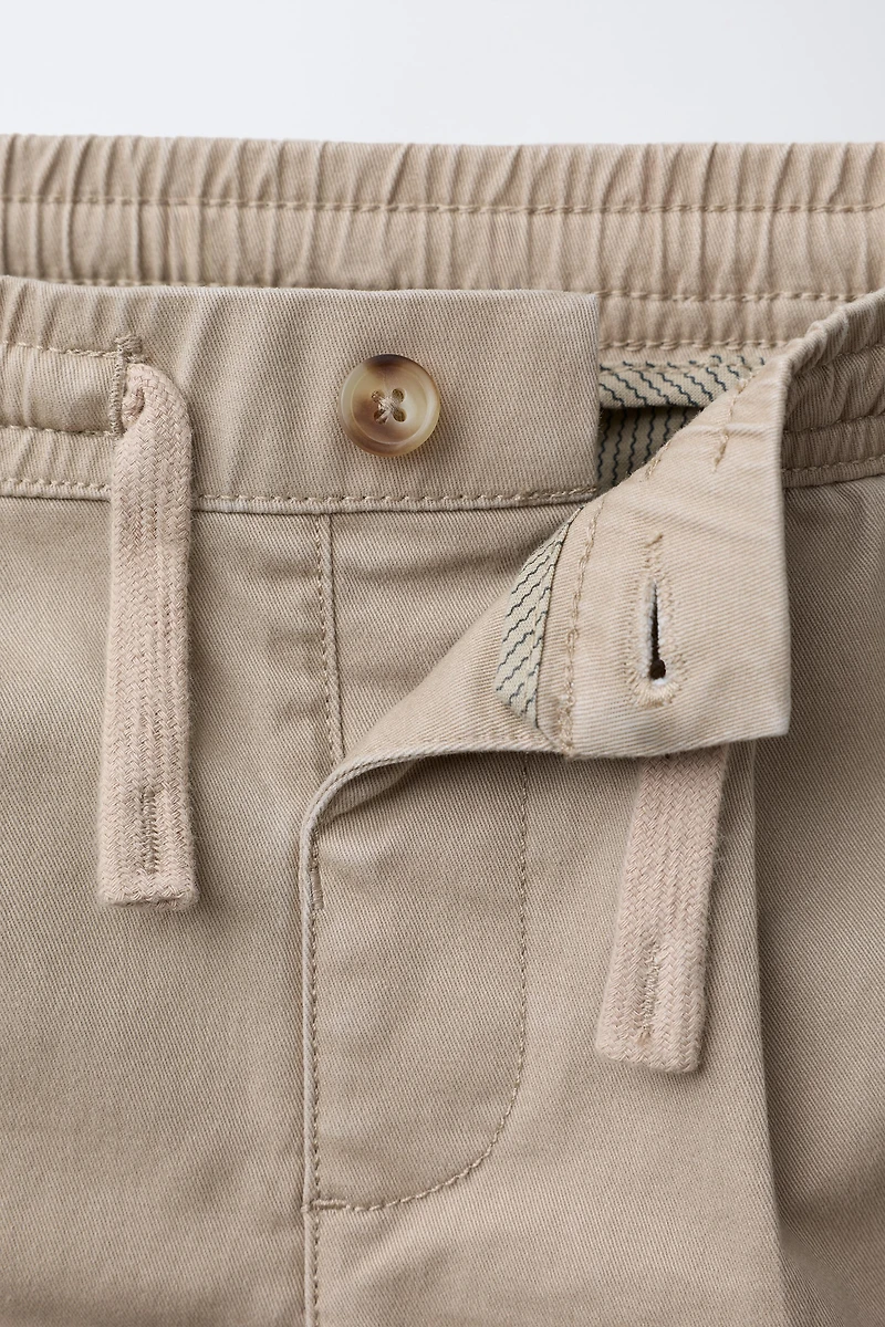 STRAIGHT CHINO PANTS