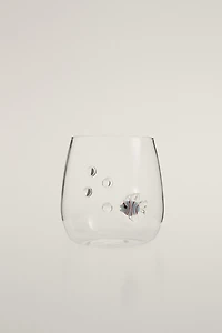 FISH AND BUBBLE TUMBLER