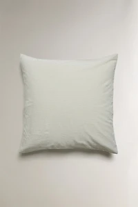 SEERSUCKER COTTON CHECK PILLOWCASE