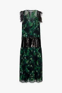 LIMITED EDITION COMBINATION PRINTED DRESS