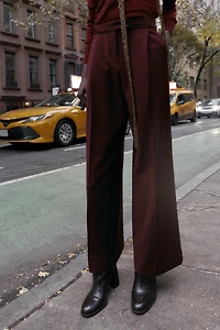 PANTALON LARGE TAILLE HAUTE