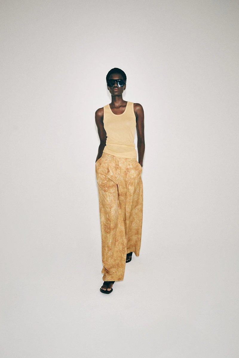 ZW COLLECTION PRINTED PANTS