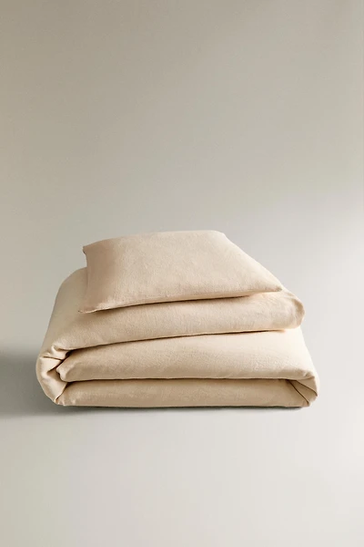 WASHED LINEN BEDSPREAD (400 GxM²)