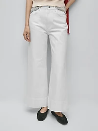 Culotte fit jeans