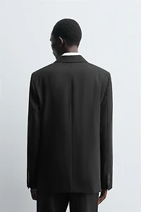 BLAZER CROISÉ COSTUME 100 % LAINE