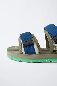 COLOR TECHNICAL SANDALS