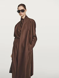 100% wool blouse with voluminous neck - STUDIO