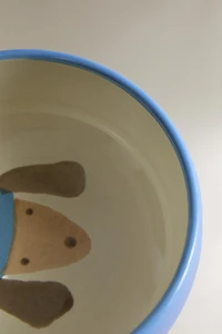 KIDS' CERAMIC DOG BOWL