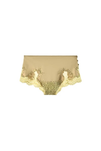 SATIN EFFECT LACE PANTIES