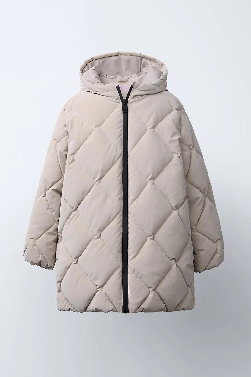 MANTEAU LÉGER MATELASSÉ EFFET GOMME