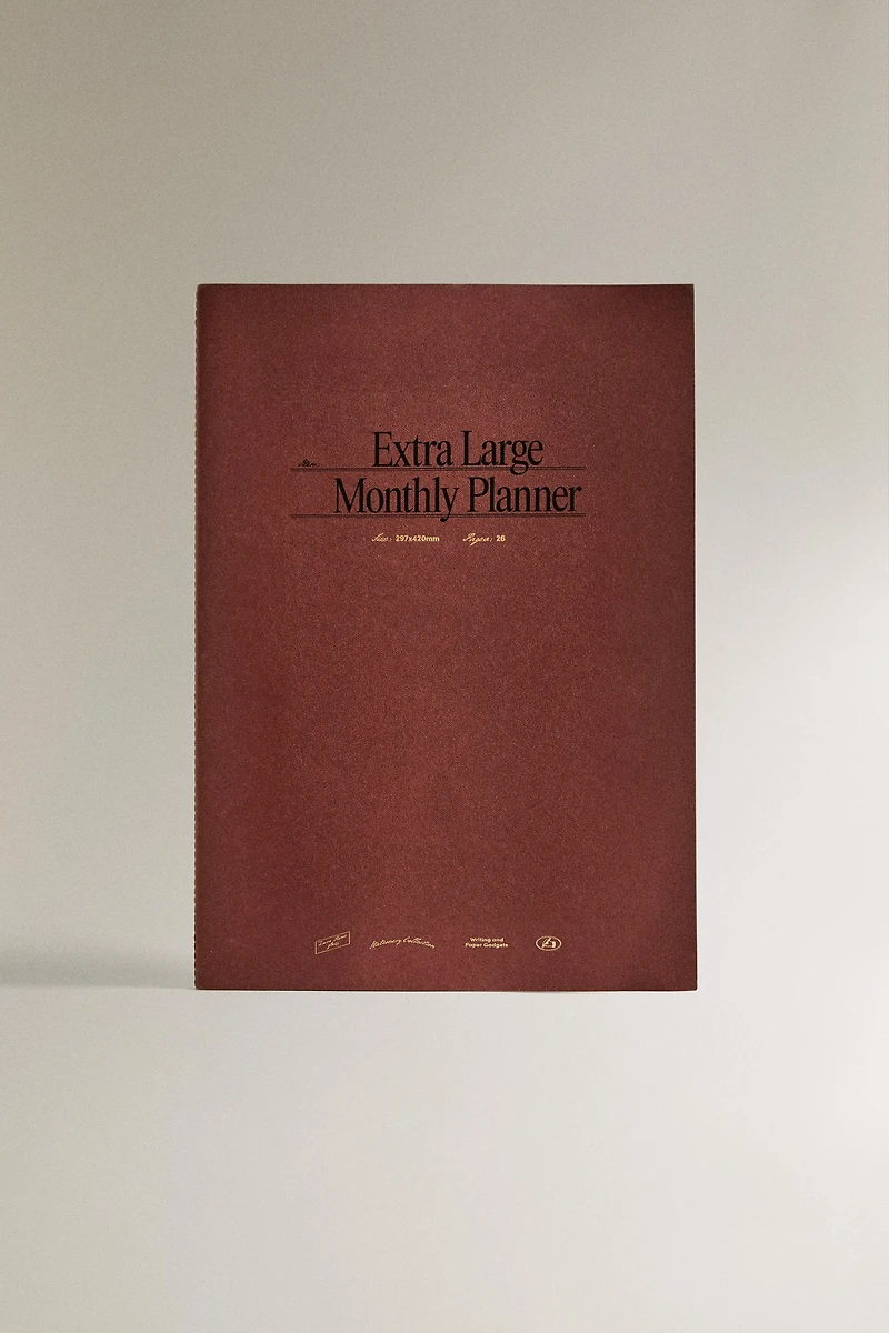 EXTRA LARGE MONTHLY PLANNER