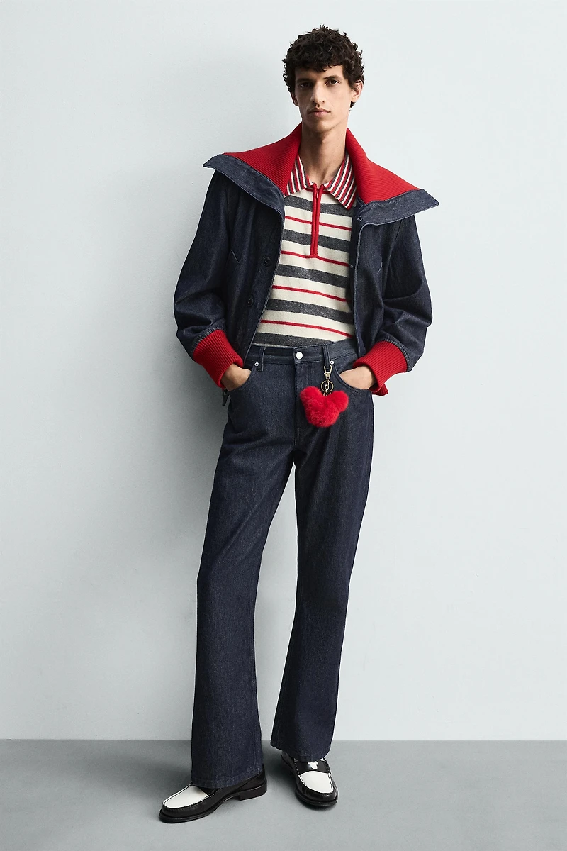 LEATHER PENNY LOAFERS HARRY LAMBERT FOR ZARA X DISNEY
