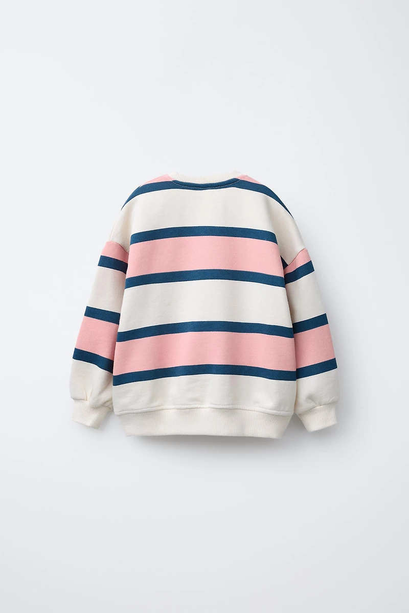 STRIPED SWEATSHIRT