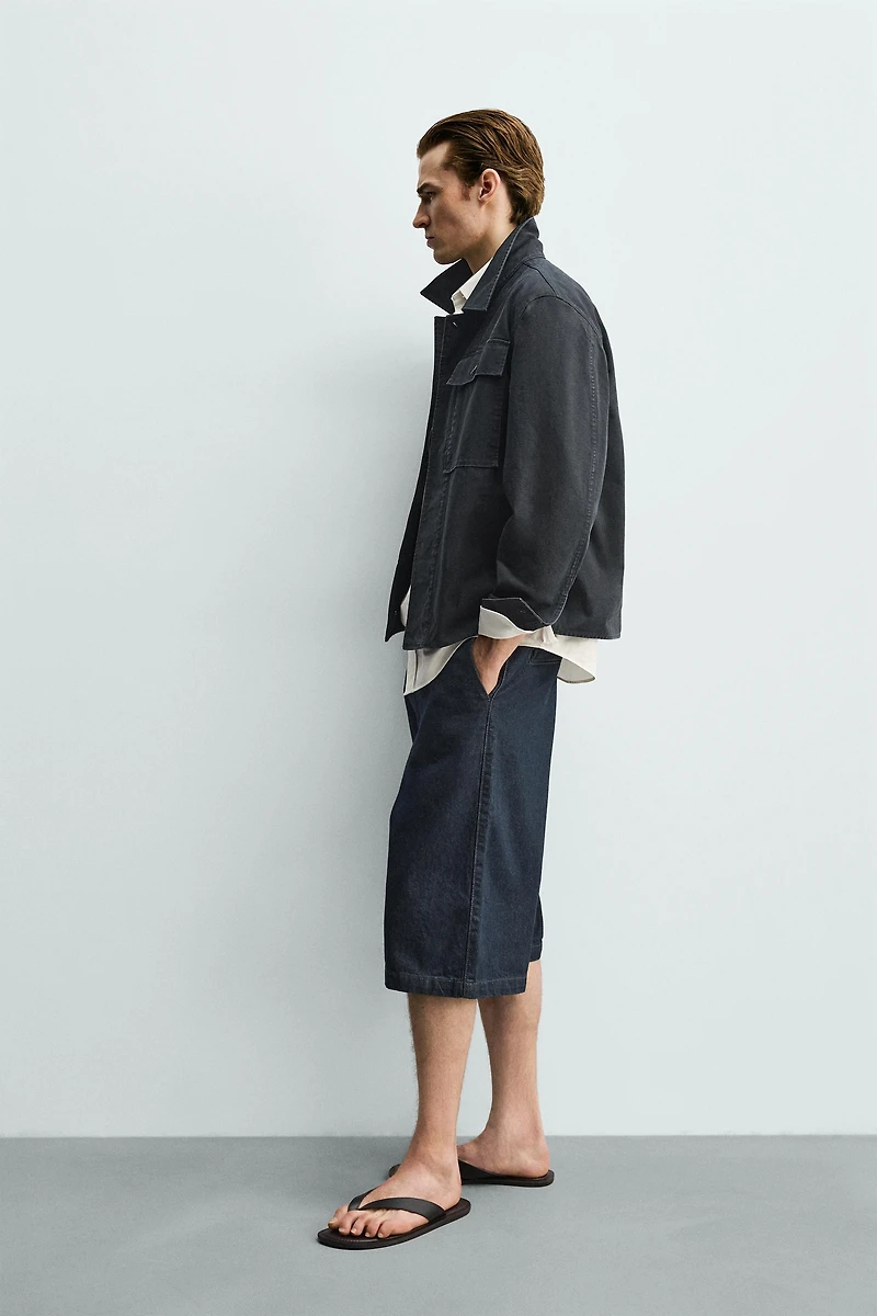 JORTS EN DENIM COUPE RELAXED