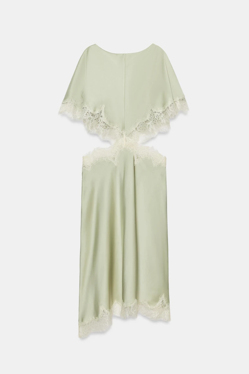 ZW COLLECTION CUT OUT LACE DRESS