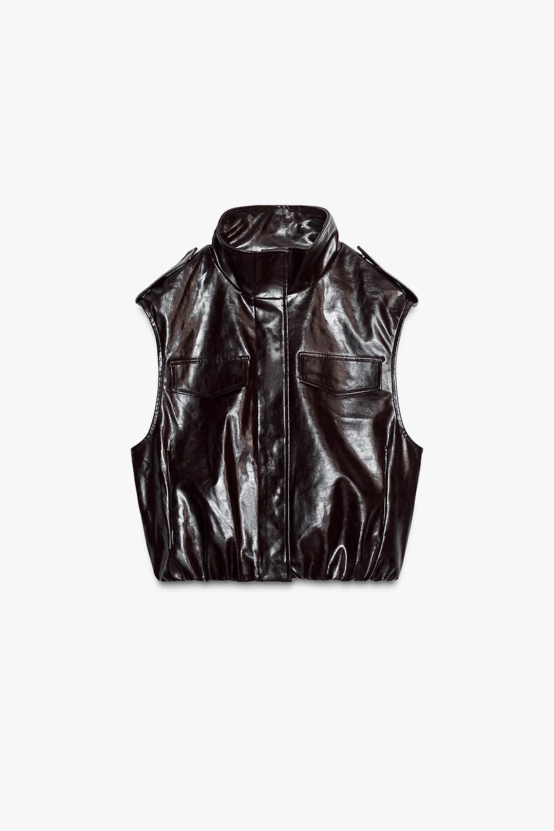 GILET MATIÈRE SYNTHÉTIQUE GLOBO