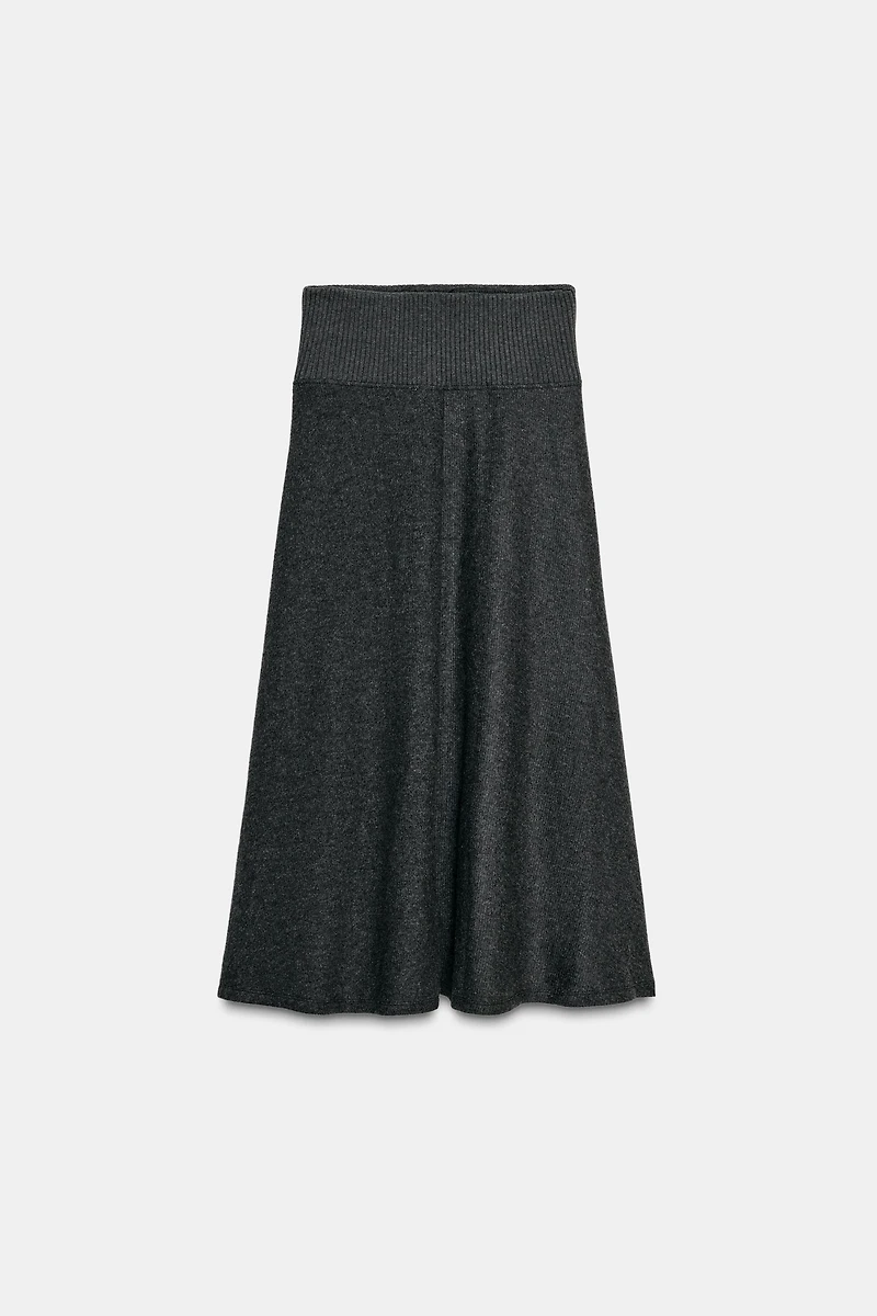 SOFT A-LINE SKIRT