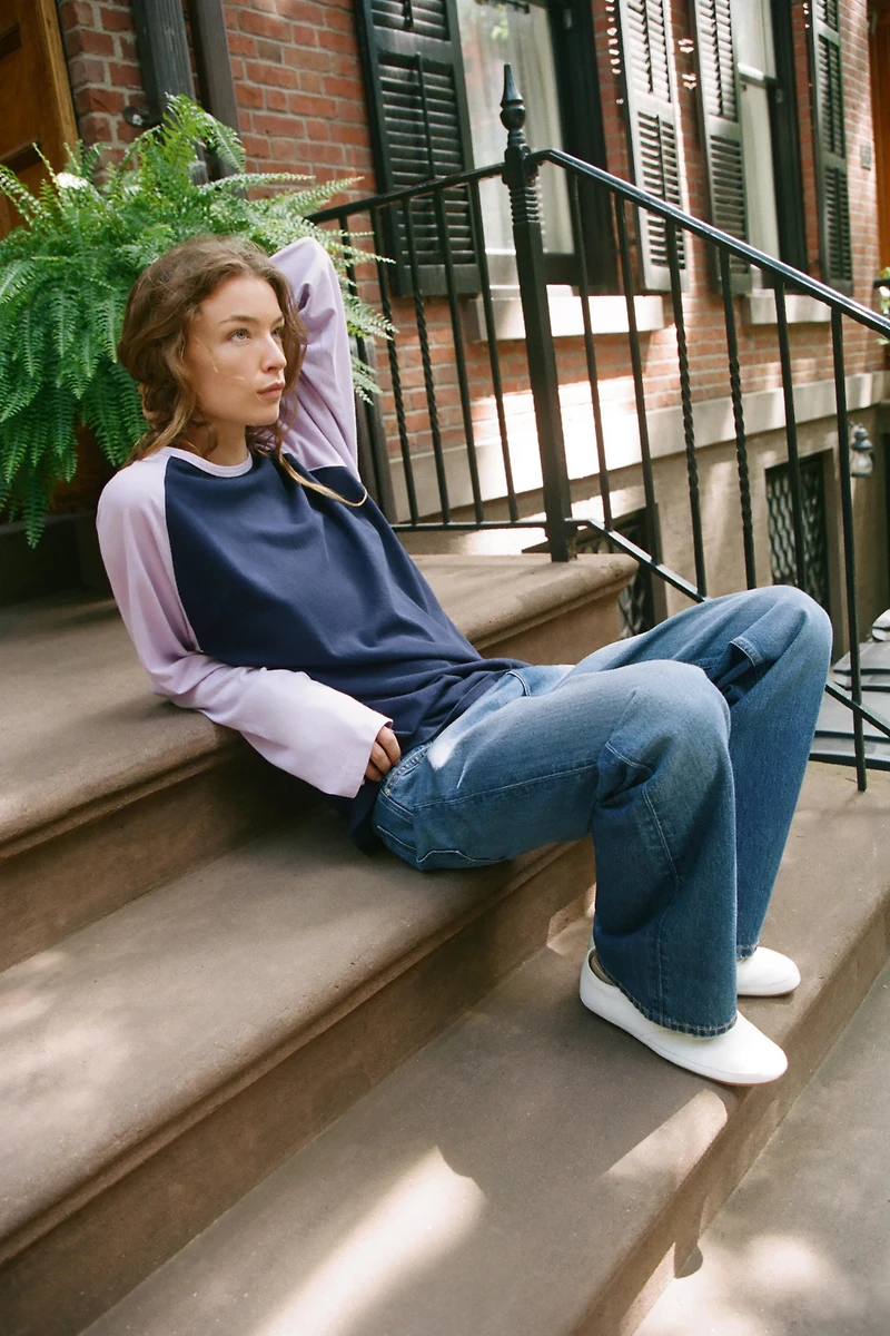 COLORBLOCK RAGLAN T-SHIRT