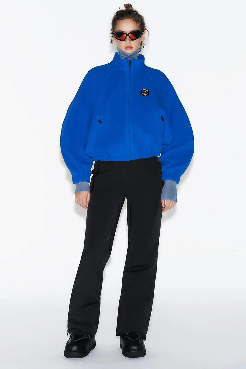OVERSIZED SOFT-TOUCH SKI COLLECTION JACKET