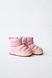 BOTTINES MÉTALLISÉES WATER REPELLENT