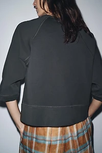 SWEAT MANCHES RAGLAN