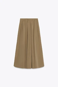 ZW COLLECTION CAPE MIDI SKIRT