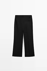 Cropped flare pants
