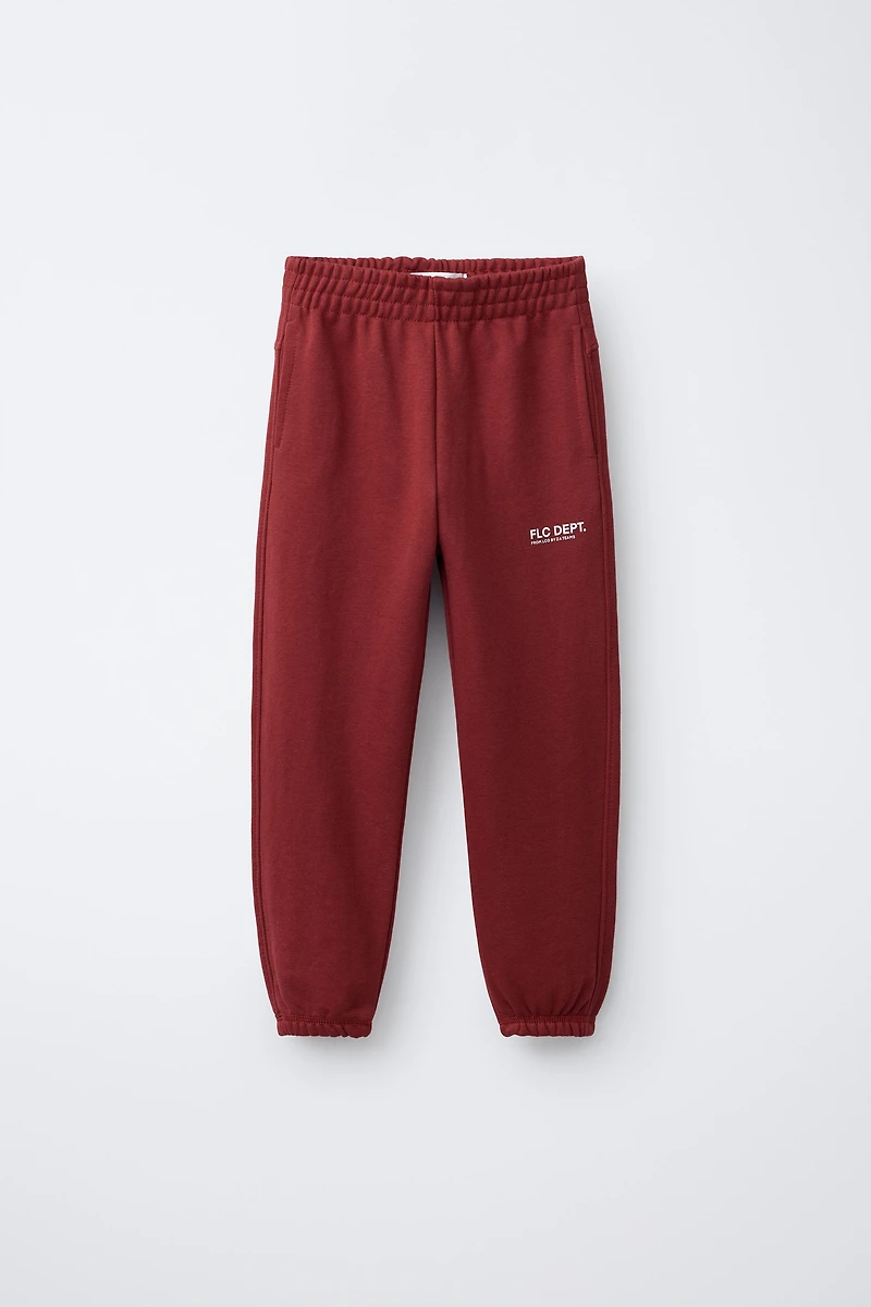 TEXT JOGGER PANTS