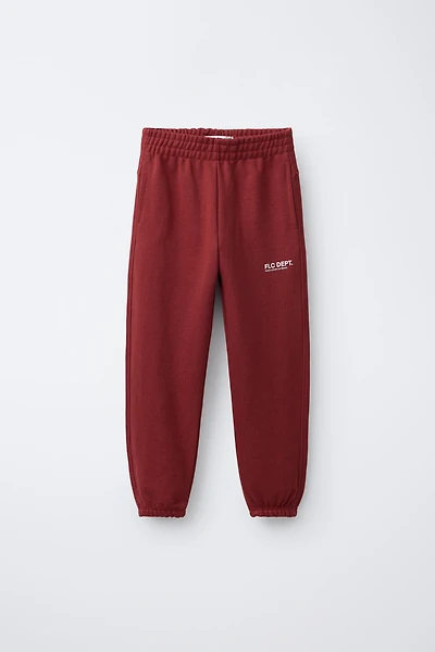TEXT JOGGER PANTS