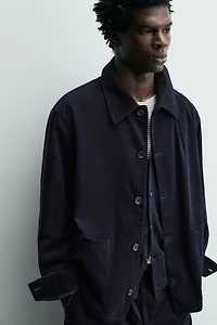 CORDUROY POCKET OVERSHIRT