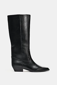 BOTTES PLATES COW-BOY
