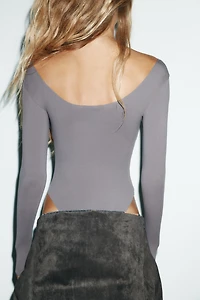 SOFT POLYAMIDE BODYSUIT