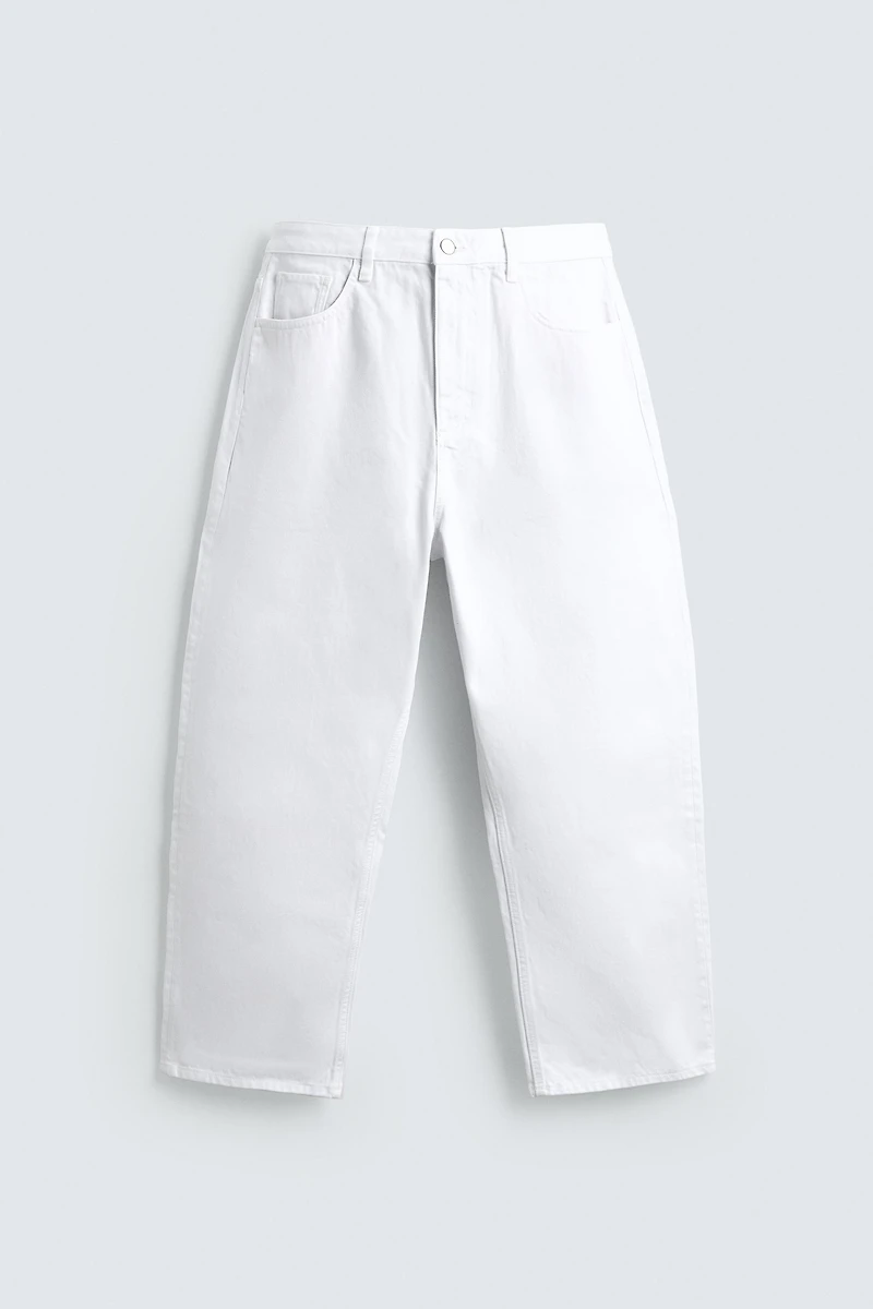 TAPERED WIDE FIT JEANS