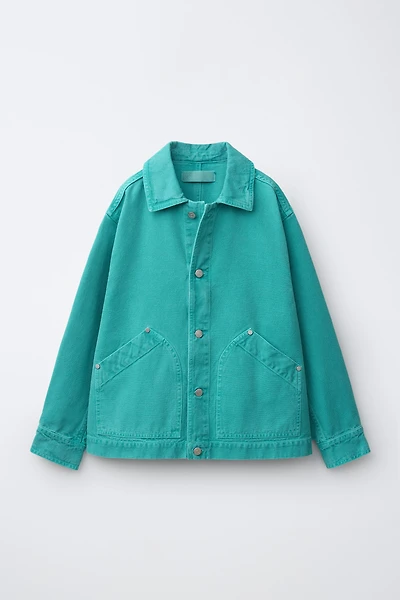DENIM OVERSHIRT