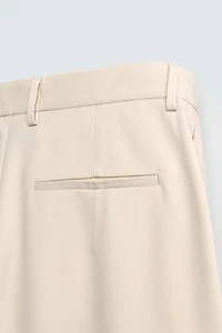 PANTALON COUPE LARGE PLIS