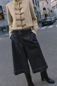 FROG FASTENER SHOULDER PAD JACKET