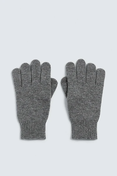 GANTS EN MAILLE LAINE ET CACHEMIRE