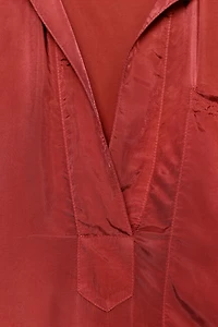 CHEMISE SATINÉE À POCHE LIMITED EDITION
