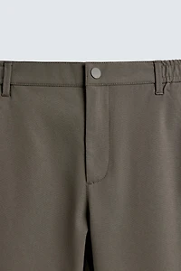 SLIM FIT STRETCH PANTS