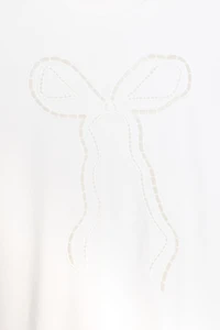 FRONT BOW T-SHIRT