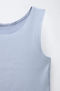 LOT DE TROIS T-SHIRTS À DOS NAGEUR CÔTELÉS