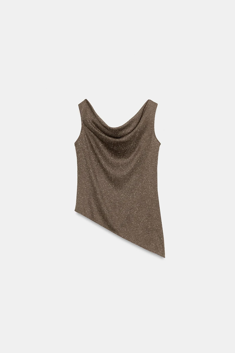 ASYMMETRIC RUSTIC TOP