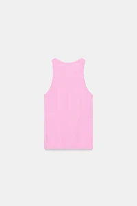 BUTTONED RIB TOP