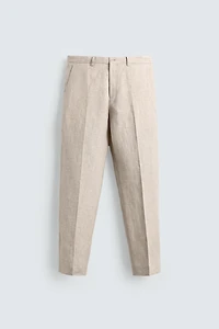 100% LINEN SUIT PANTS