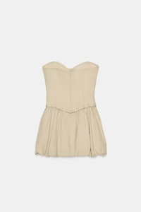 ROBE COURTE BUSTIER