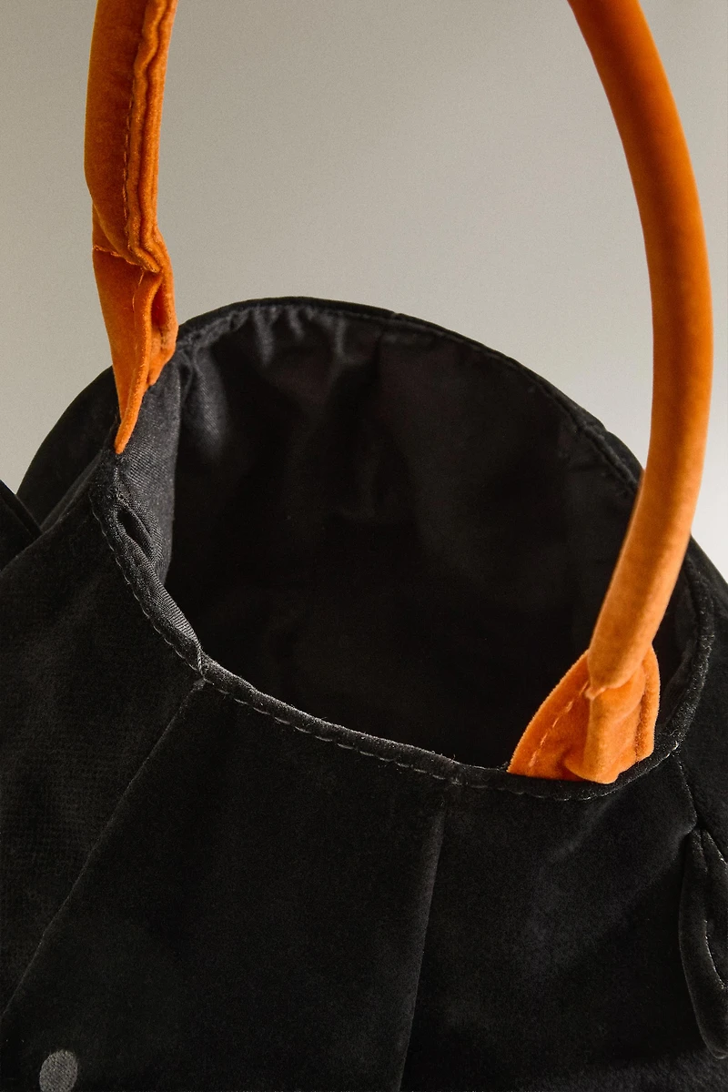 SAC À BONBONS ENFANT CHAT HALLOWEEN