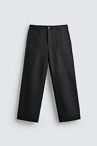 REGULAR FIT POCKET PANTS