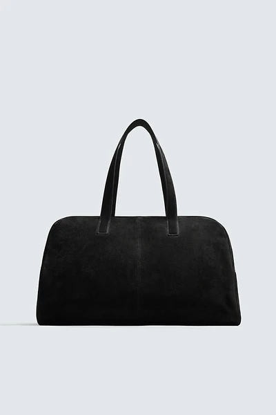 LEATHER TRAVEL BAG M